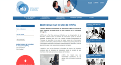 Desktop Screenshot of irfa.ch
